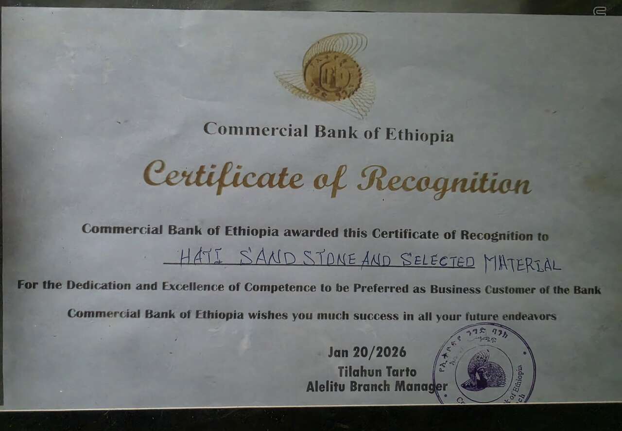 Commercial Bank of Ethiopia — Client Appreciation